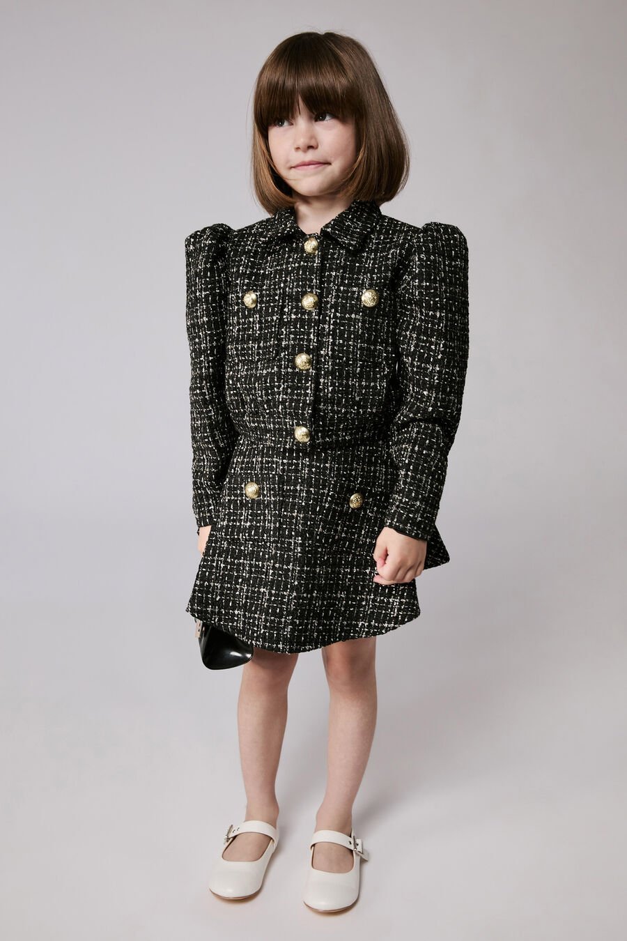 Girls Pheobe Boucle Skirt