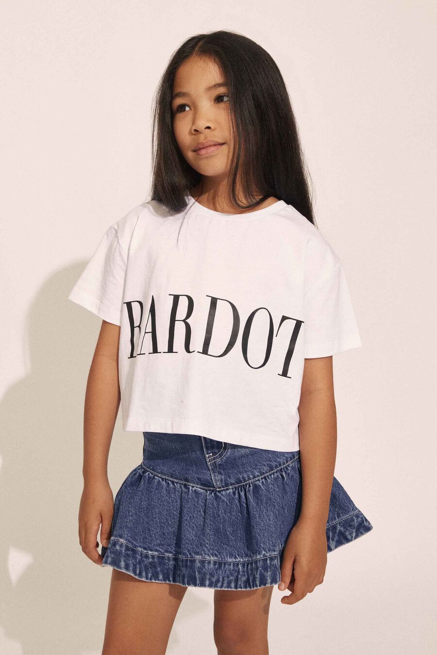 Girls Coco Denim Mini Skirt