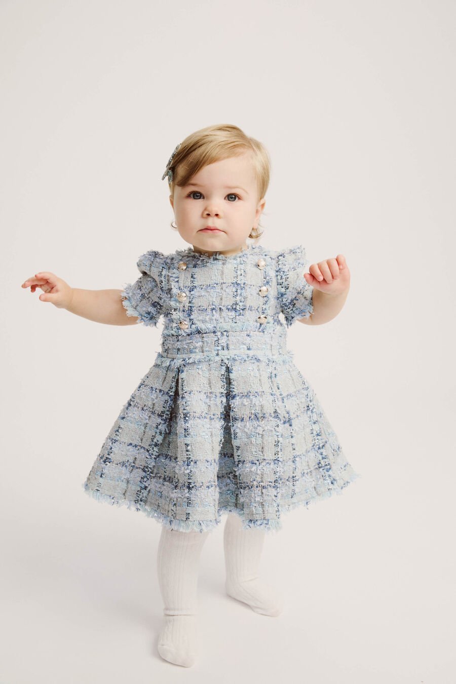 Baby Brielle Boucle Dress
