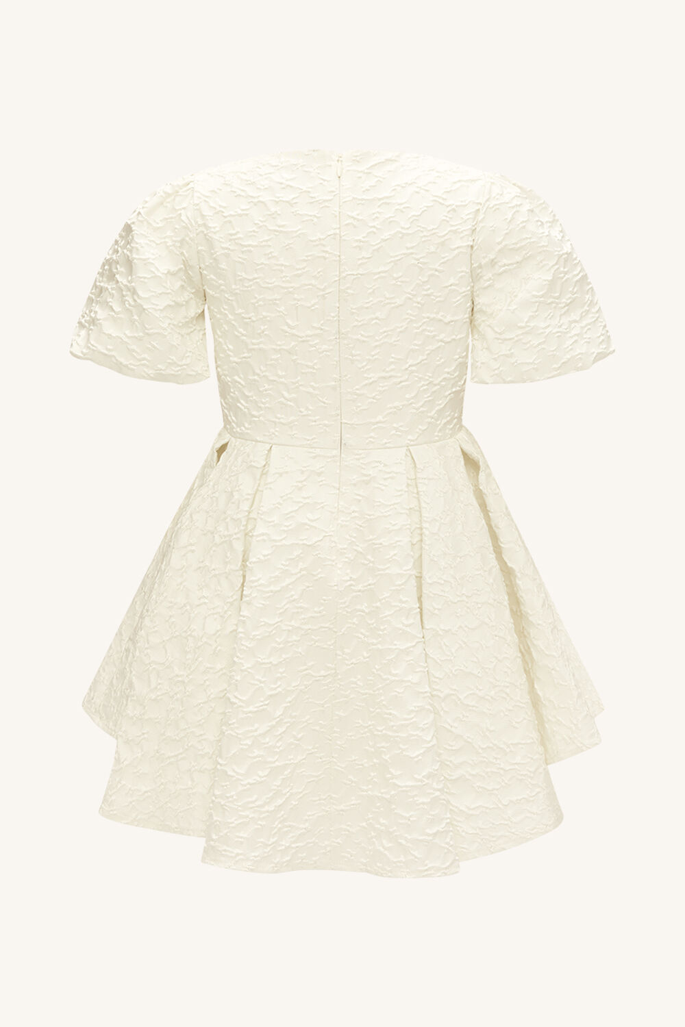 GIRLS CLARA MINI DRESS in colour CLOUD DANCER