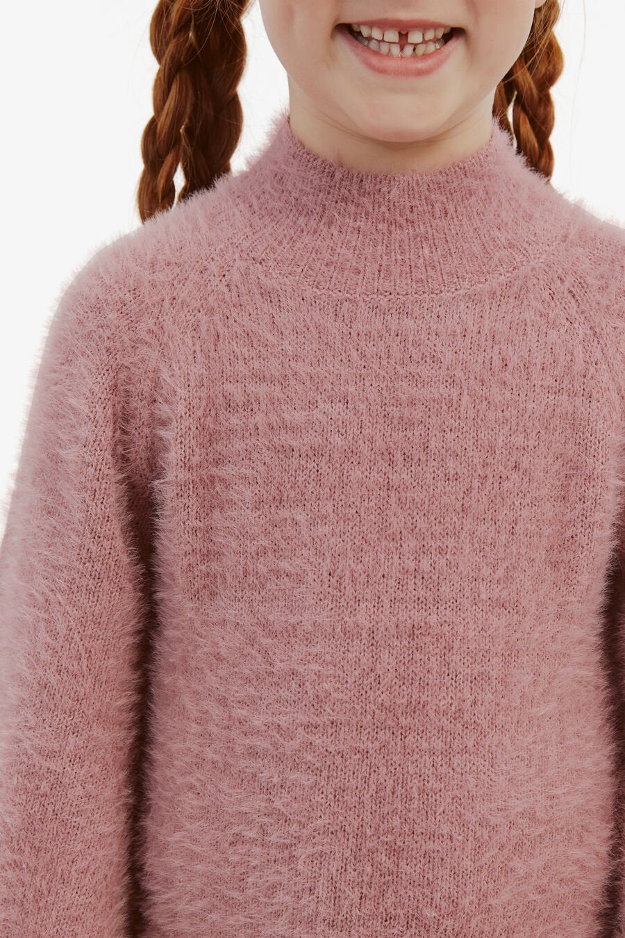 Girls Bell Sleeve Knit Dress