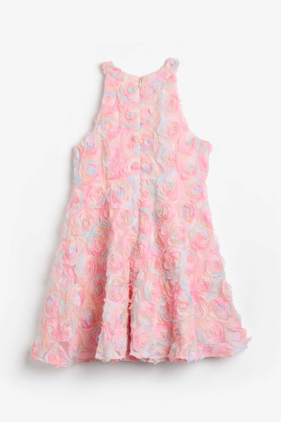 RAINBOW FLORETTE MINI DRESS in colour RAINBOW