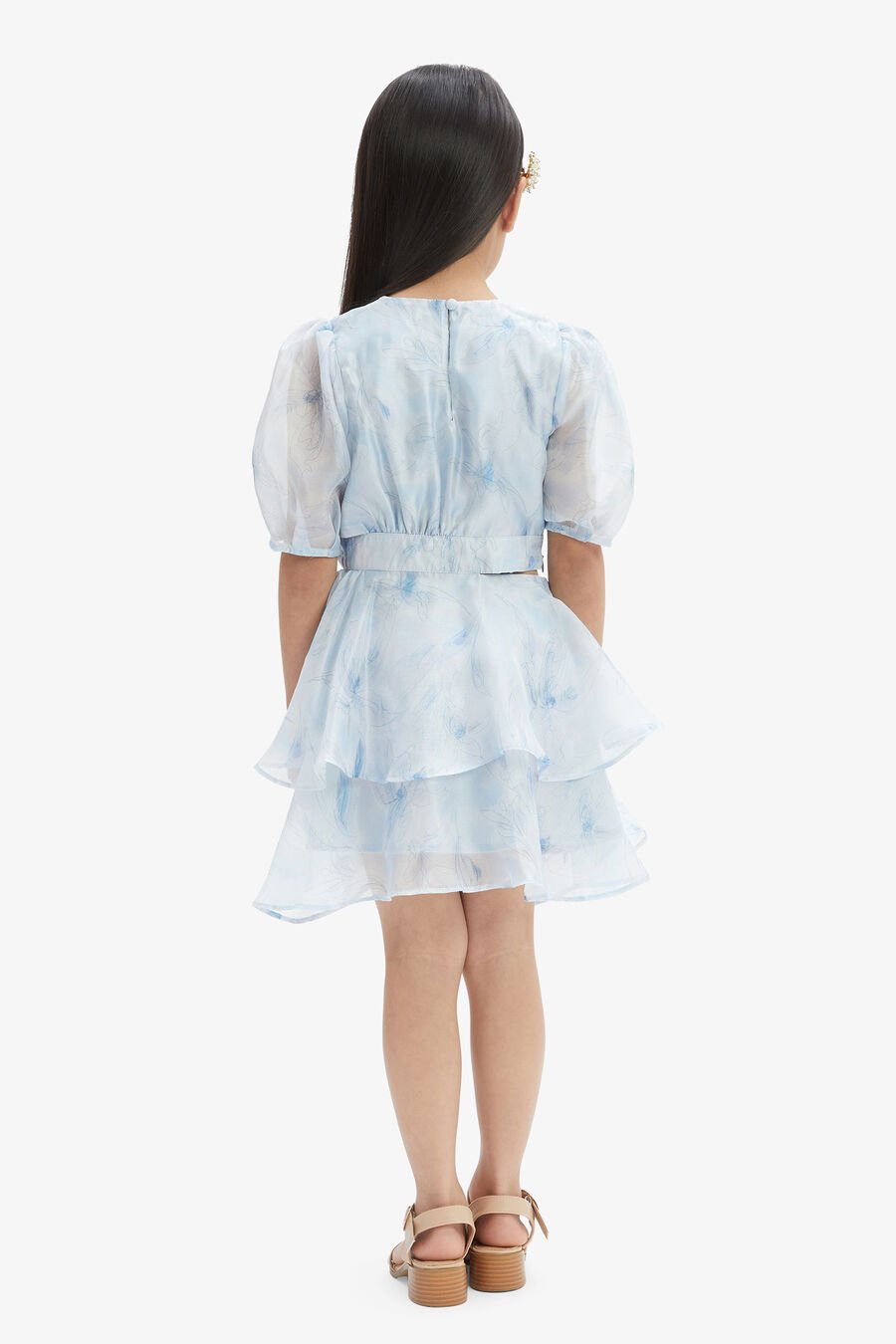 LUCIA MINI DRESS in colour BLUE INK