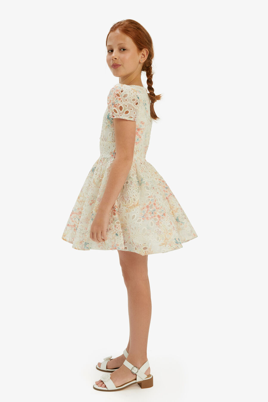 SIRENA MINI DRESS in colour Yellow Floral