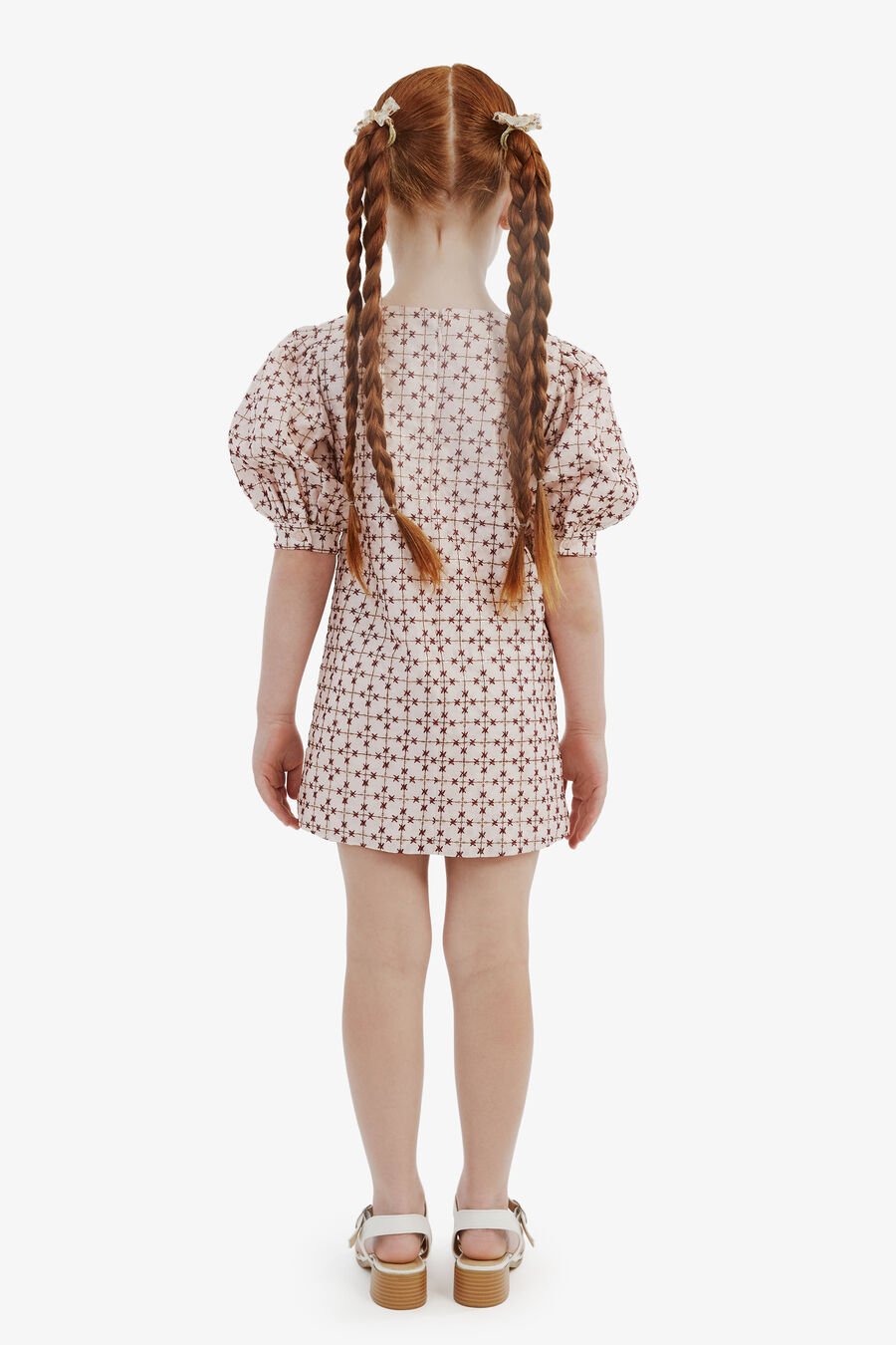 NOVELLA MINI DRESS in colour BEIGE STAR