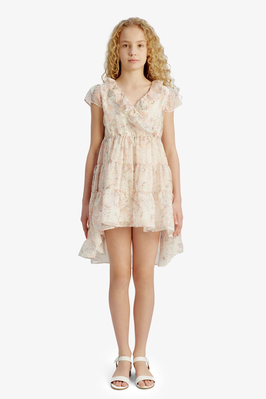 TATUM MINI DRESS in colour Sunset Floral