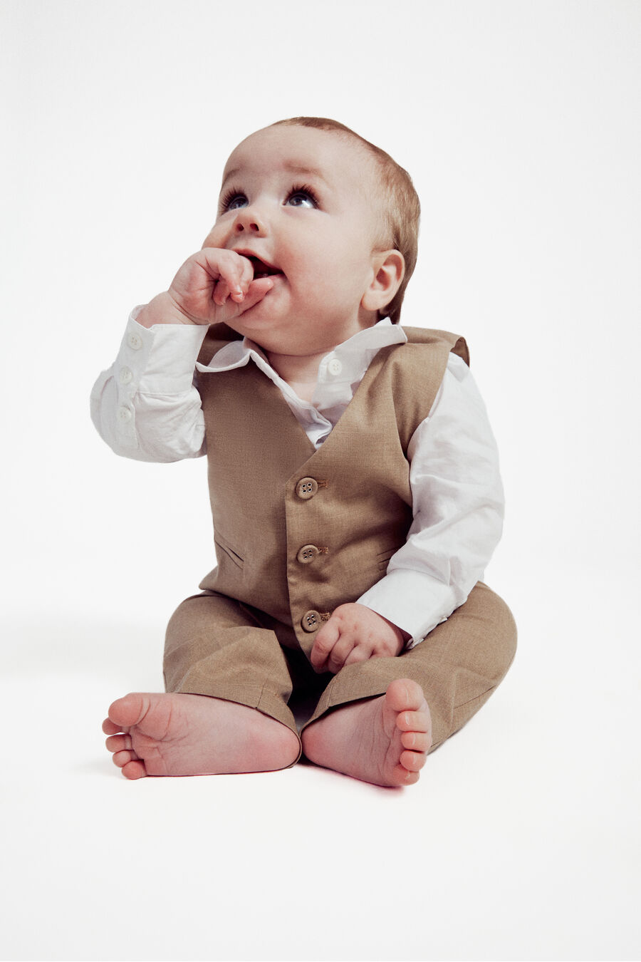 CHARLES PANT in colour SAND