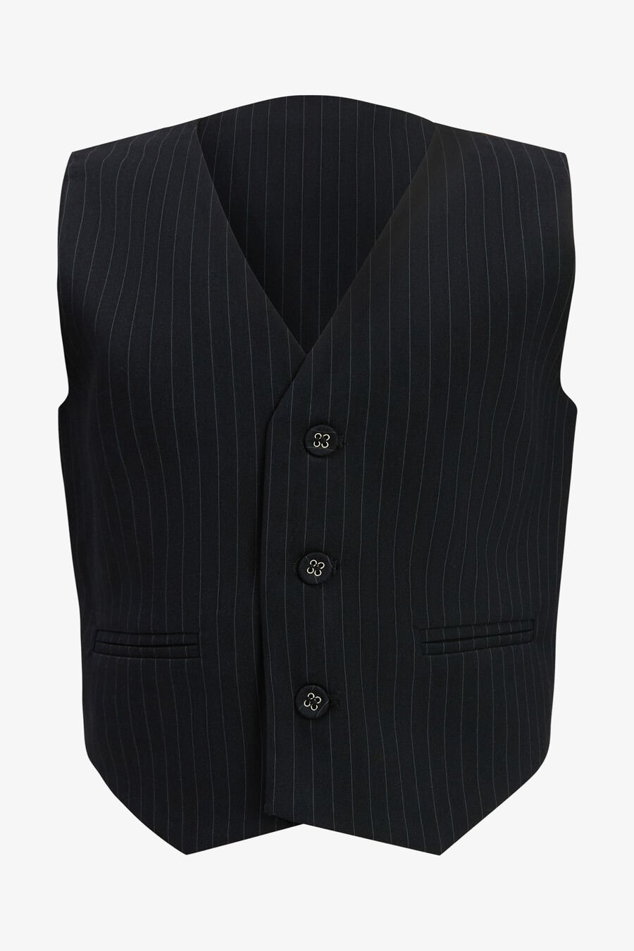 Boys Charles Pin Stripe Vest