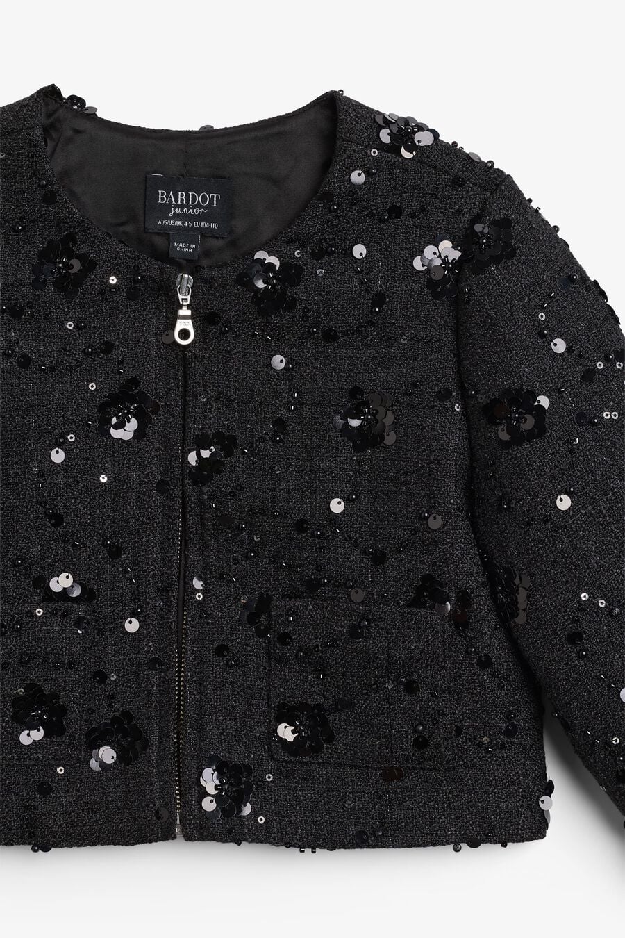 Girls Nevelle Boucle Jacket
