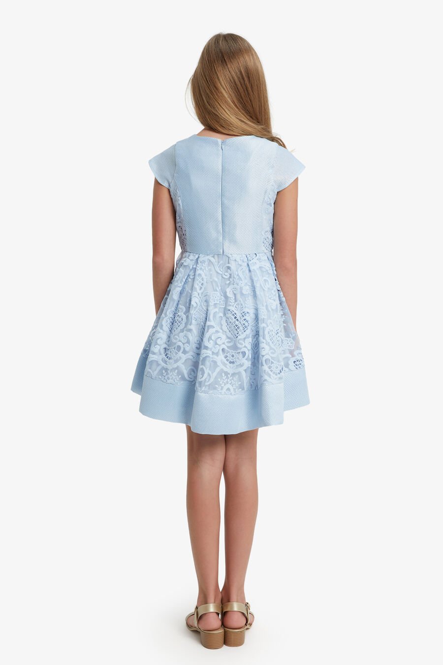 AVA STARLET DRESS in colour SKY BLUE