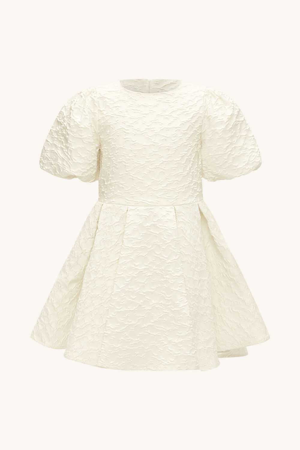 GIRLS CLARA MINI DRESS in colour CLOUD DANCER