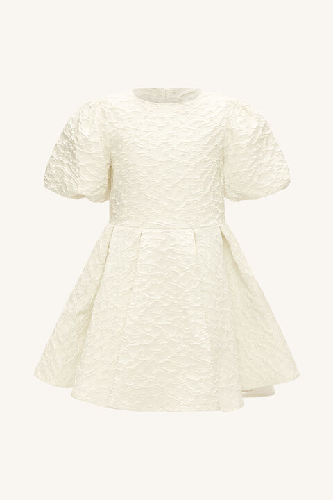 GIRLS CLARA MINI DRESS in colour CLOUD DANCER