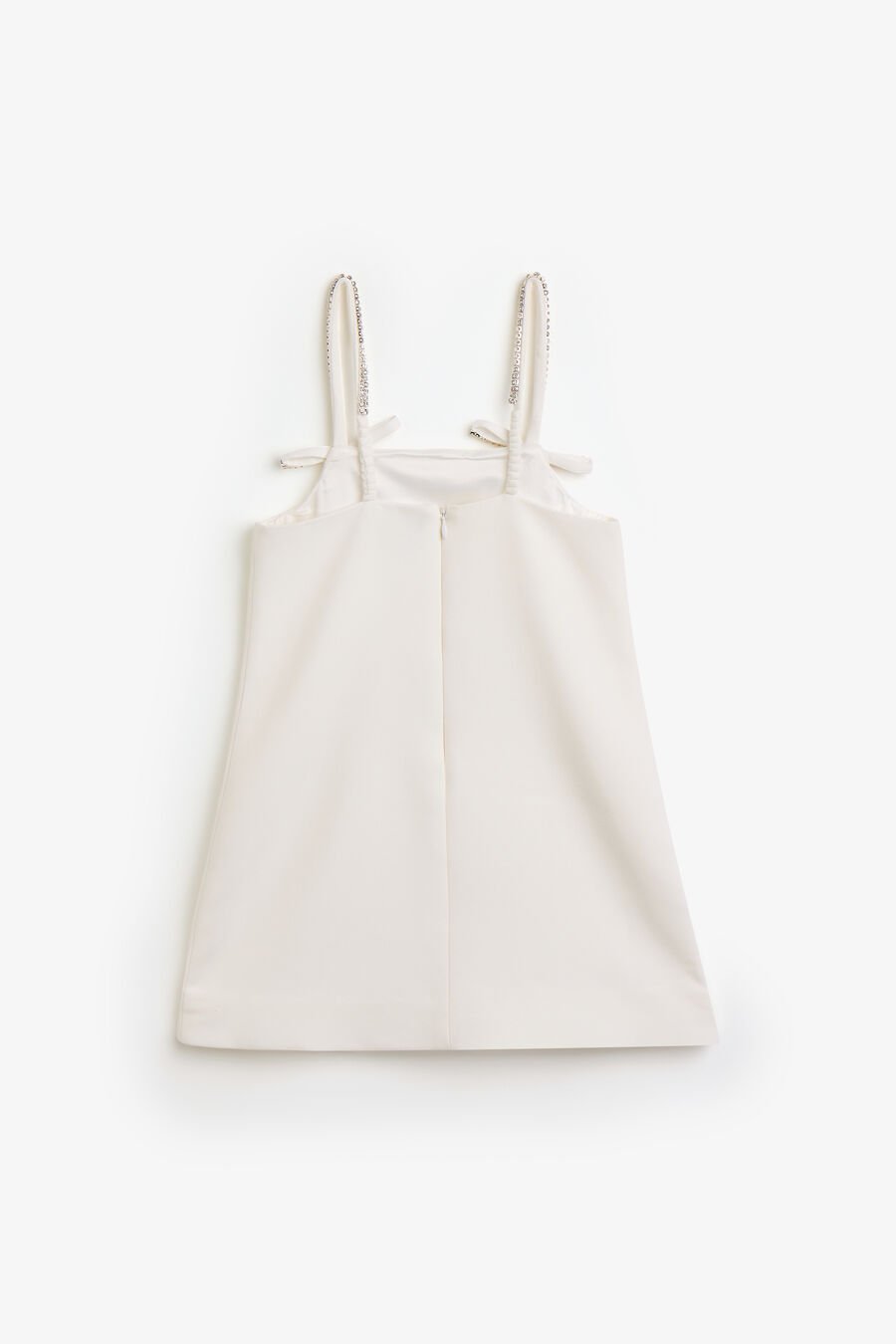 ZOE MINI DRESS in colour Orchid White