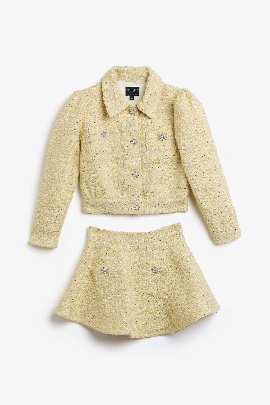 Girls Blair Sequin Boucle Set