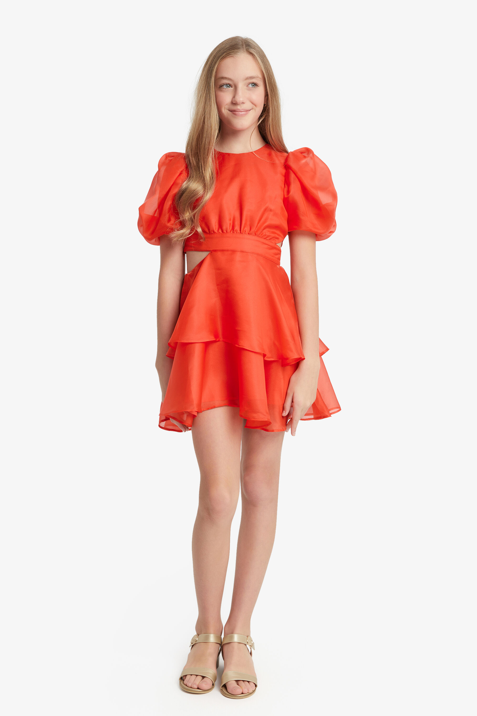 Red dress junior outlet
