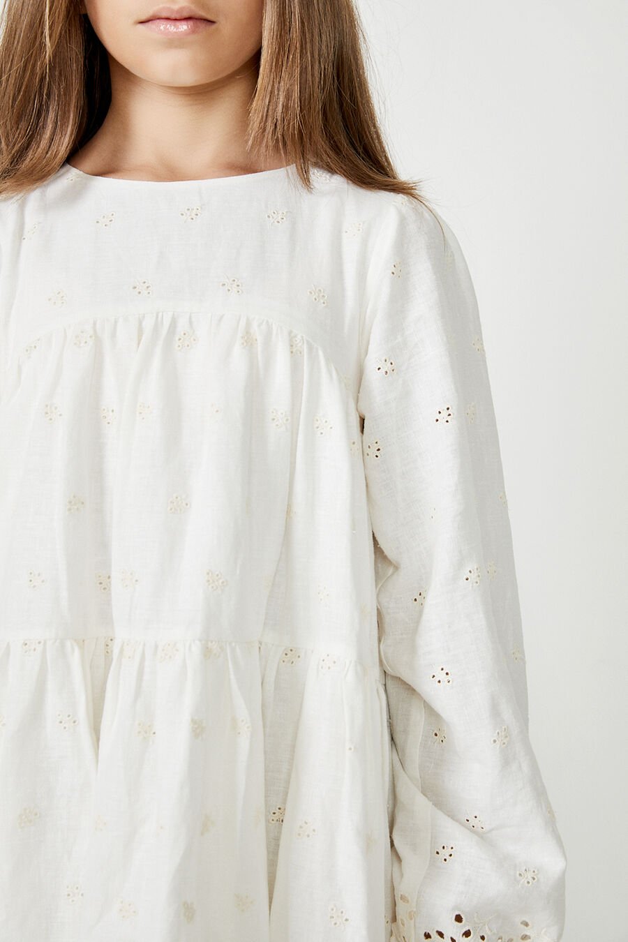 ARIANNA MINI DRESS in colour IVORY