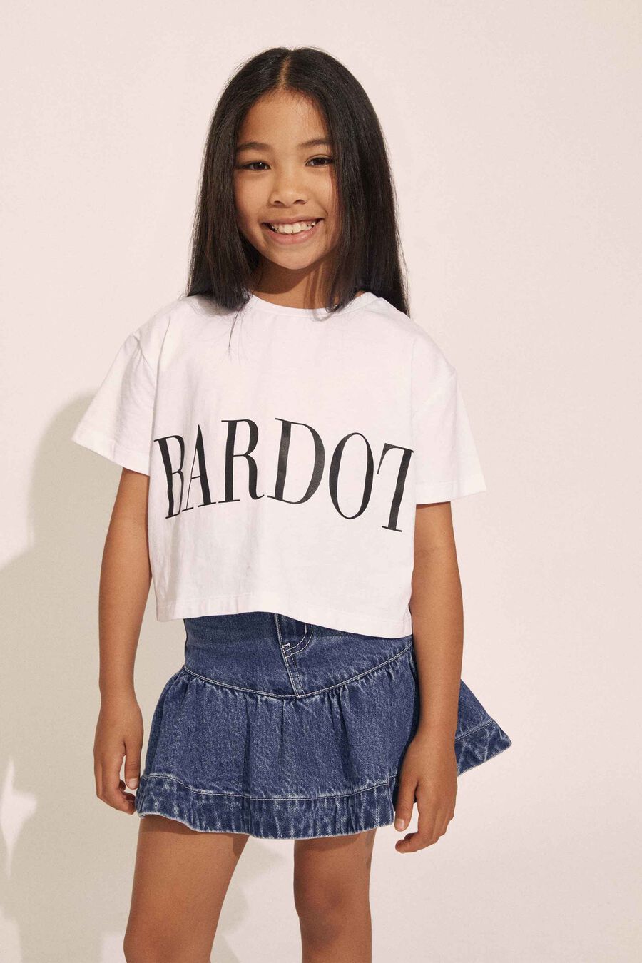 Girls Coco Denim Mini Skirt