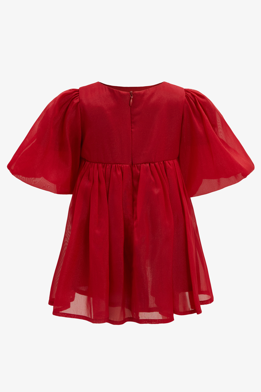 MERCER MINI DRESS in colour DEEP RED