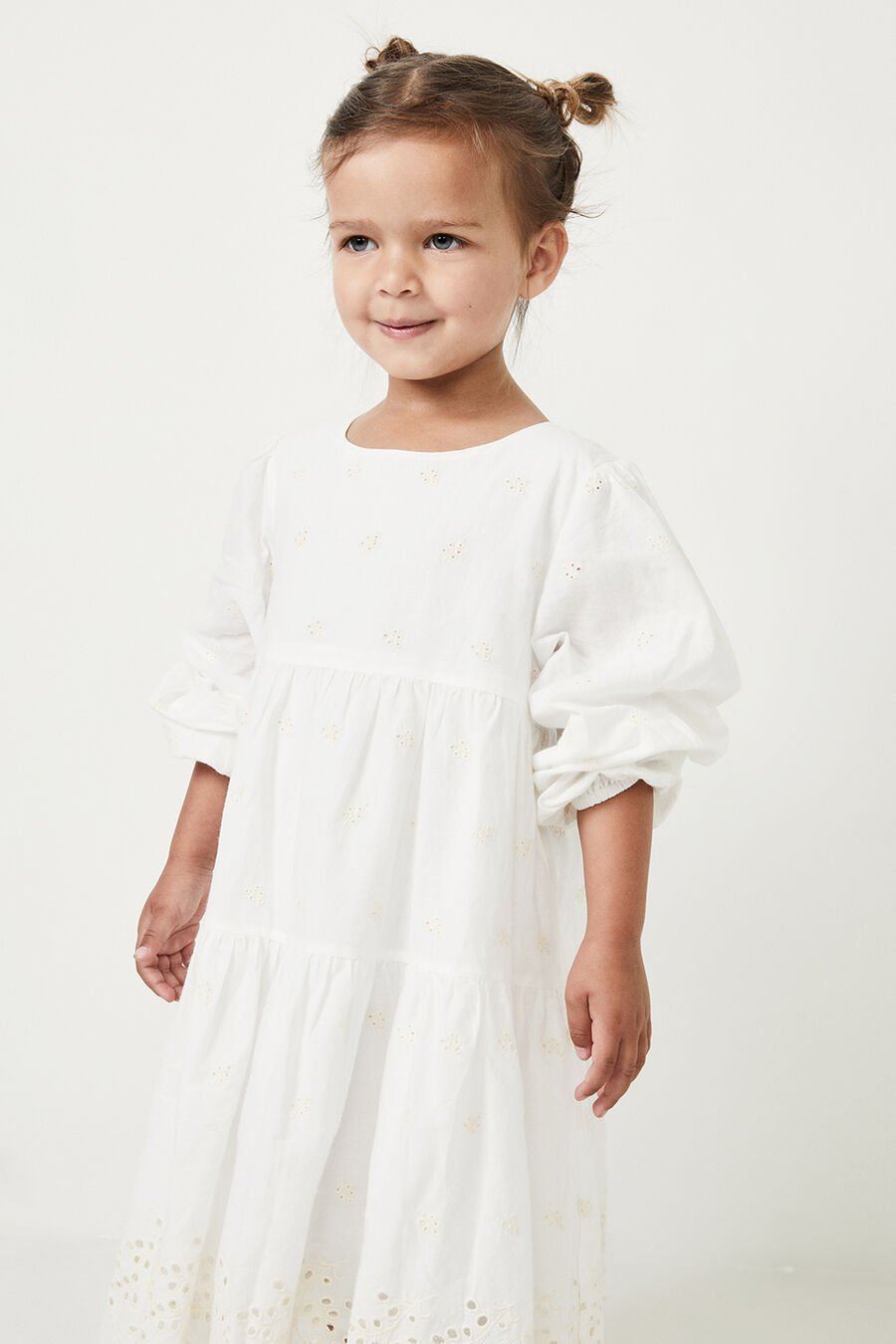 ARIANNA MINI DRESS in colour IVORY