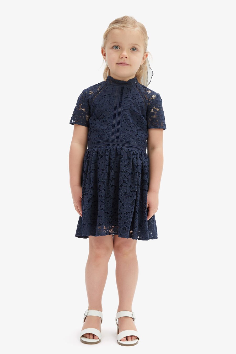 Girls Mila Mini Lace Dress