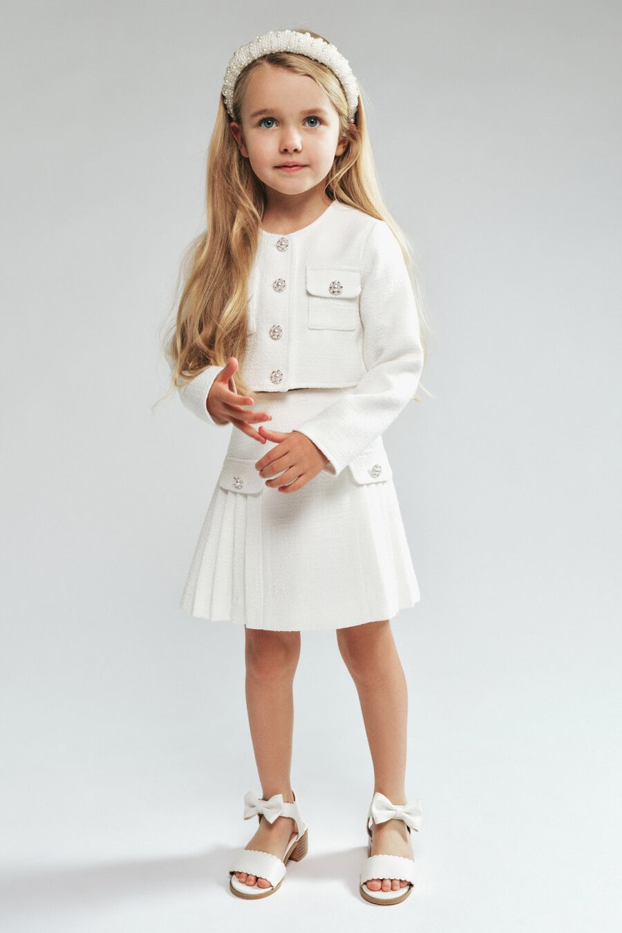 Girls Trinity Boucle Set