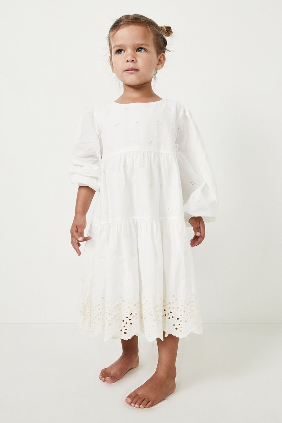 ARIANNA MINI DRESS in colour IVORY