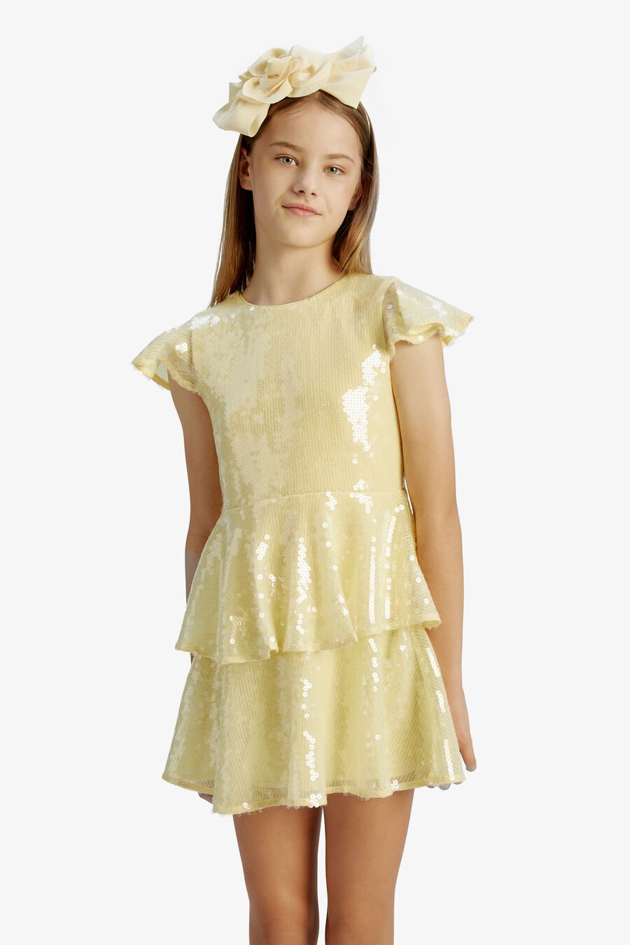Girls Mindie Sequin Dress