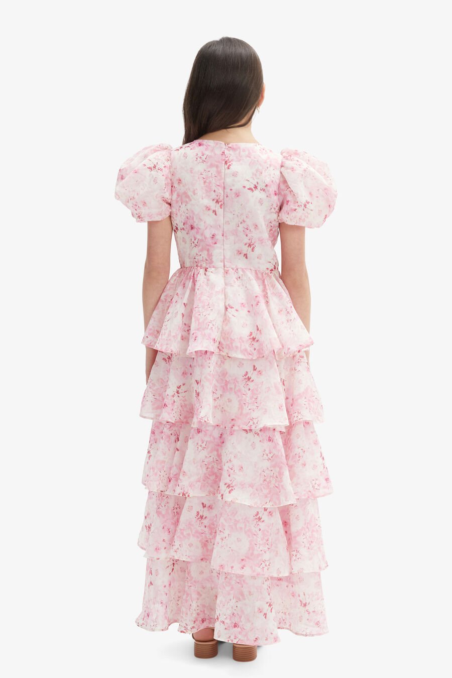 LENNY MAXI  DRESS in colour Pink Floral