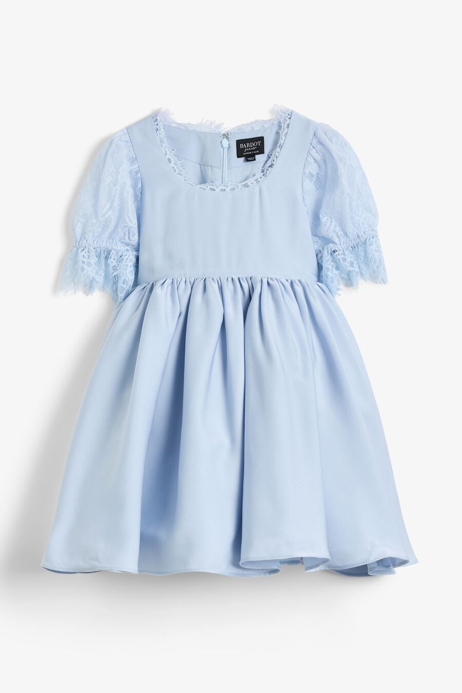 Girls Greta Satin Lace Dress