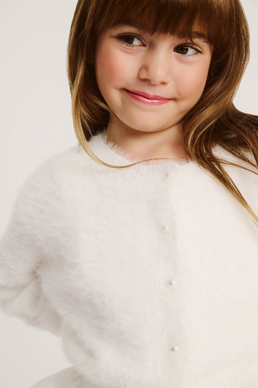 Girls Bell Sleeve Cardi