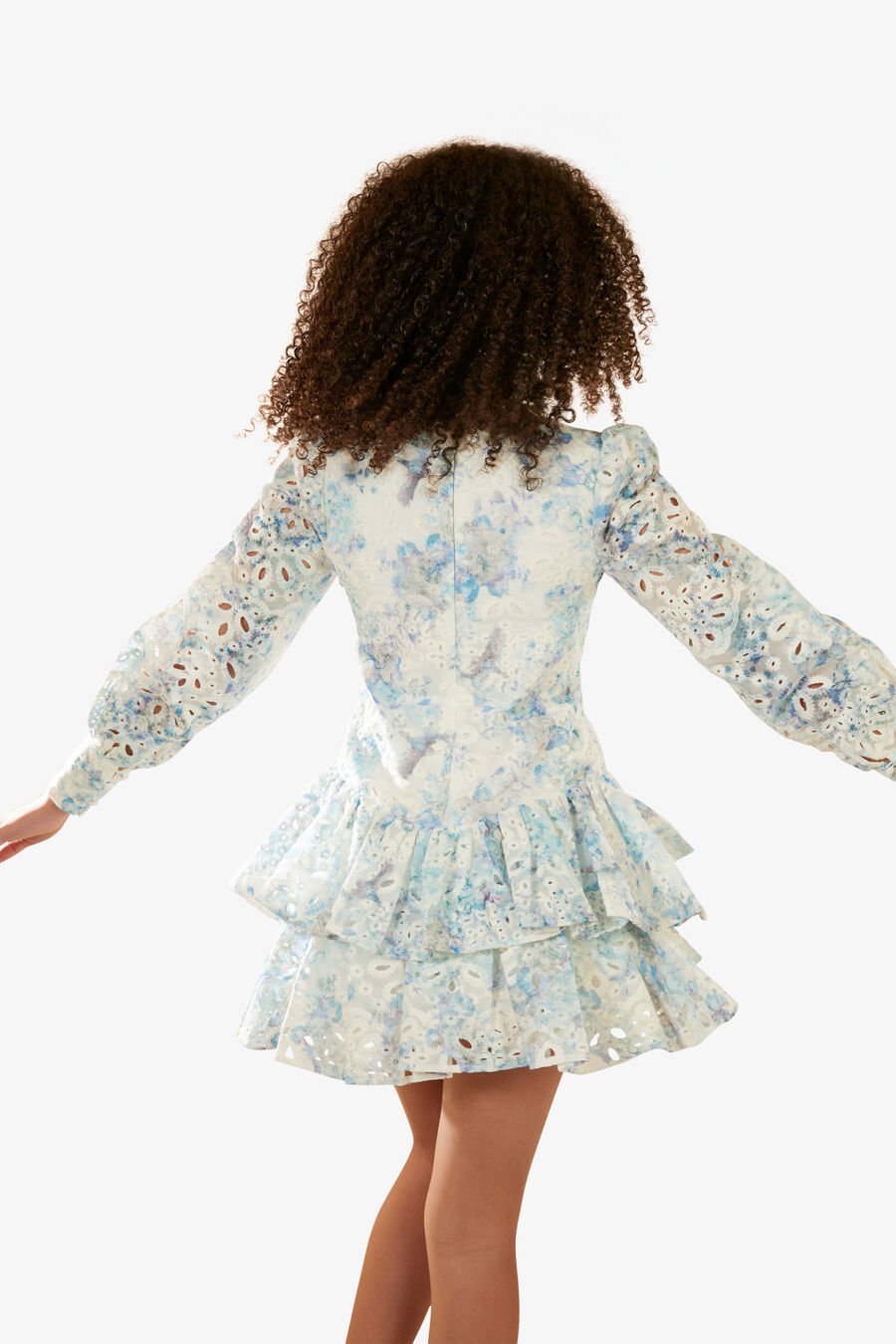 Girls Alexa Broderie Dress