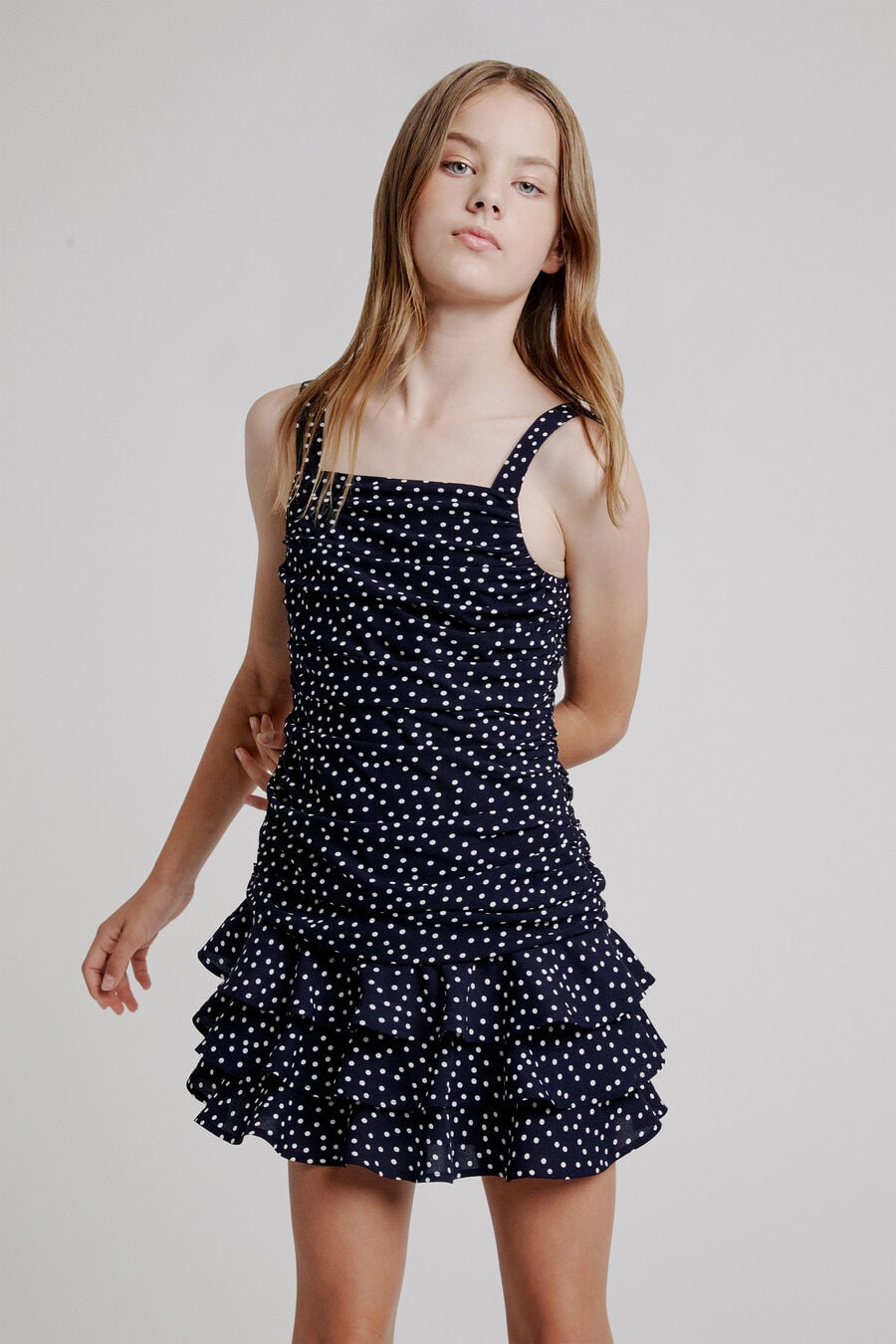 Girls Lia Spot Dress