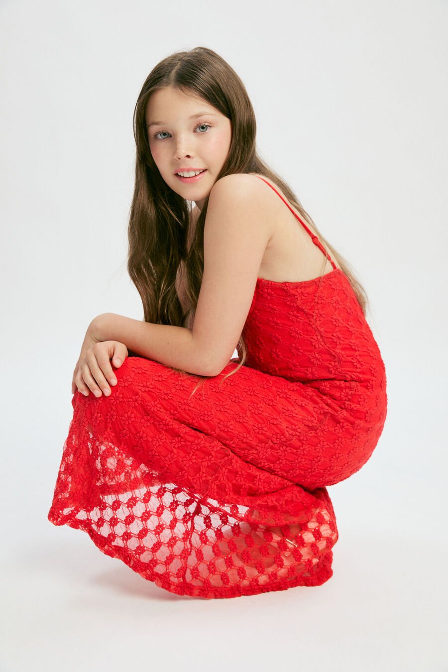 Girls Adoni Midi Dress