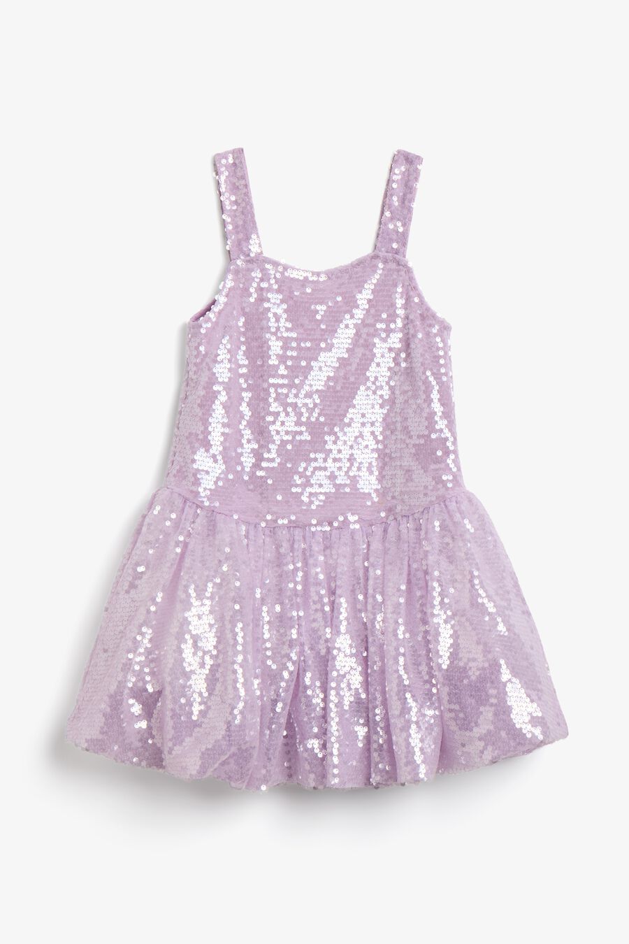 Girls Alanna Mesh Sequin Dress
