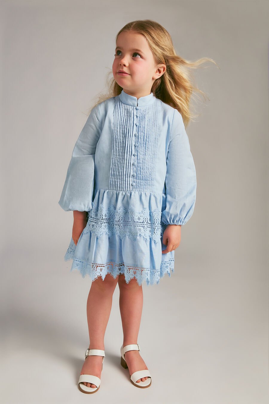 Girls Anais Mini Shirt Dress