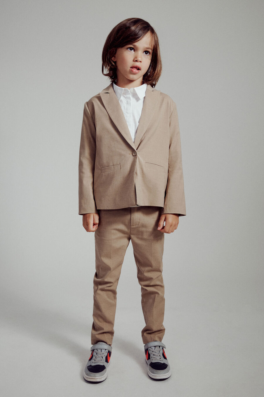 CHARLES PANT in colour SAND