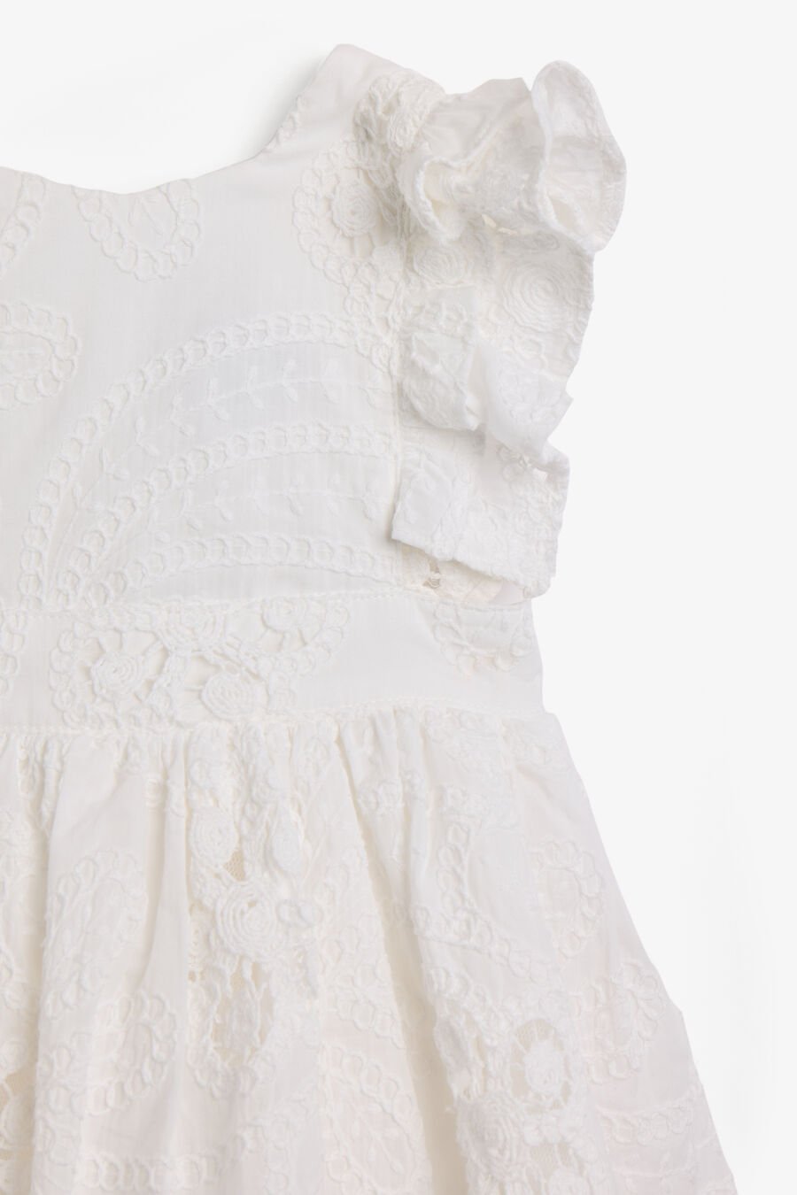 Baby Annie Flower Broderie Dress