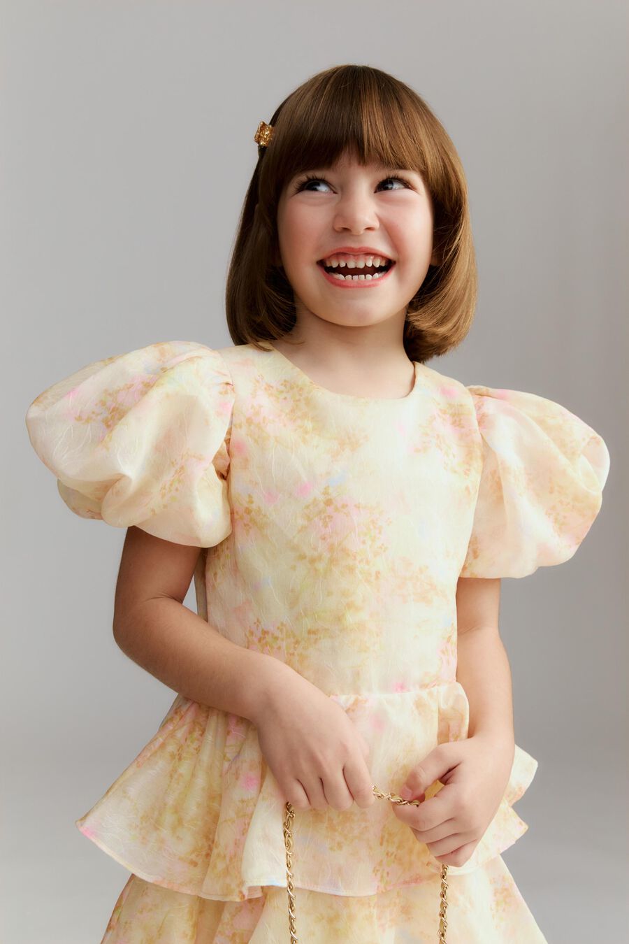 LENNY MAXI  DRESS in colour Lemonade