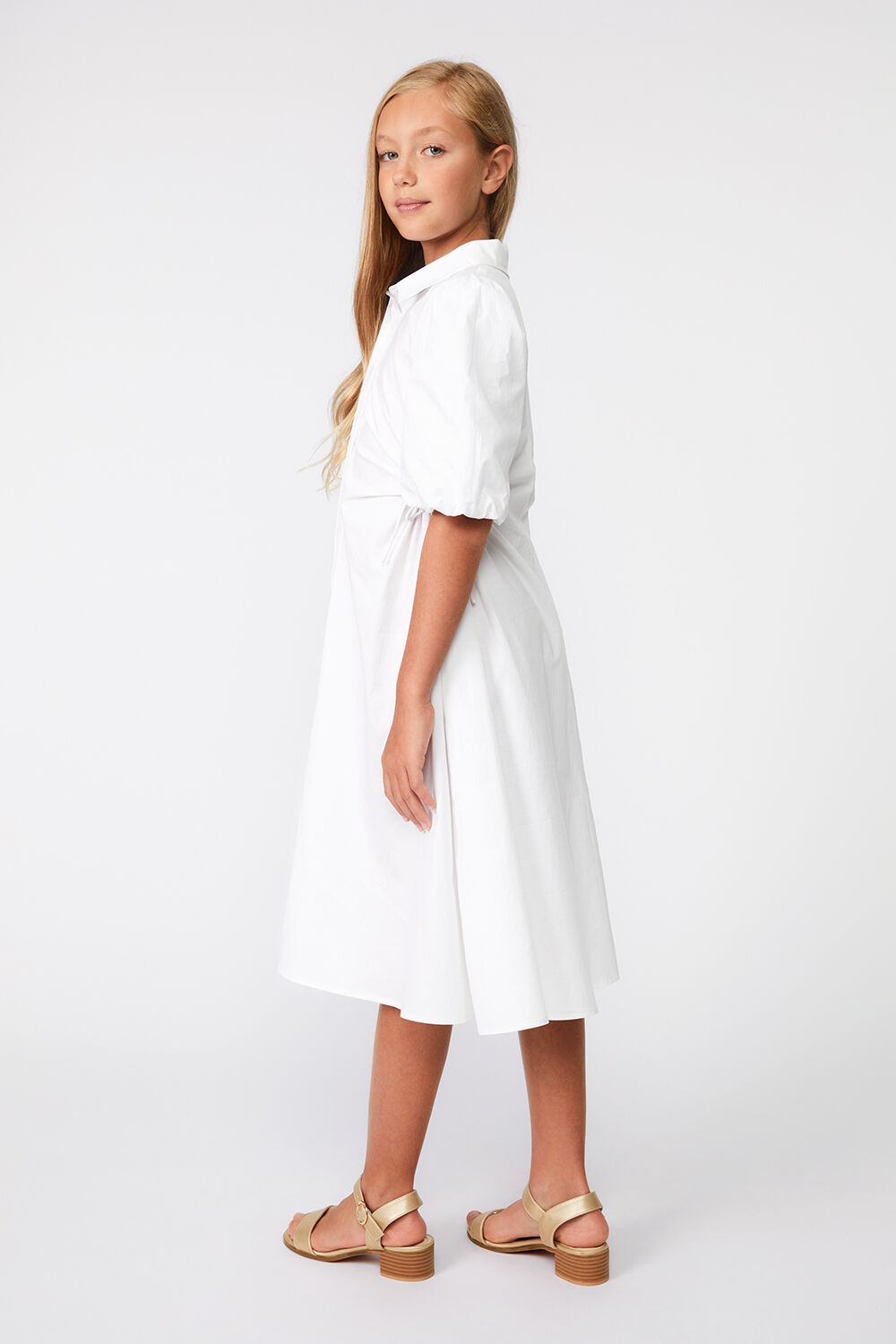 Girls white on sale tshirt dress
