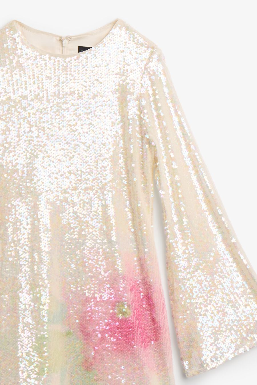 FLORA SEQUIN DRESS in colour Pink Floral