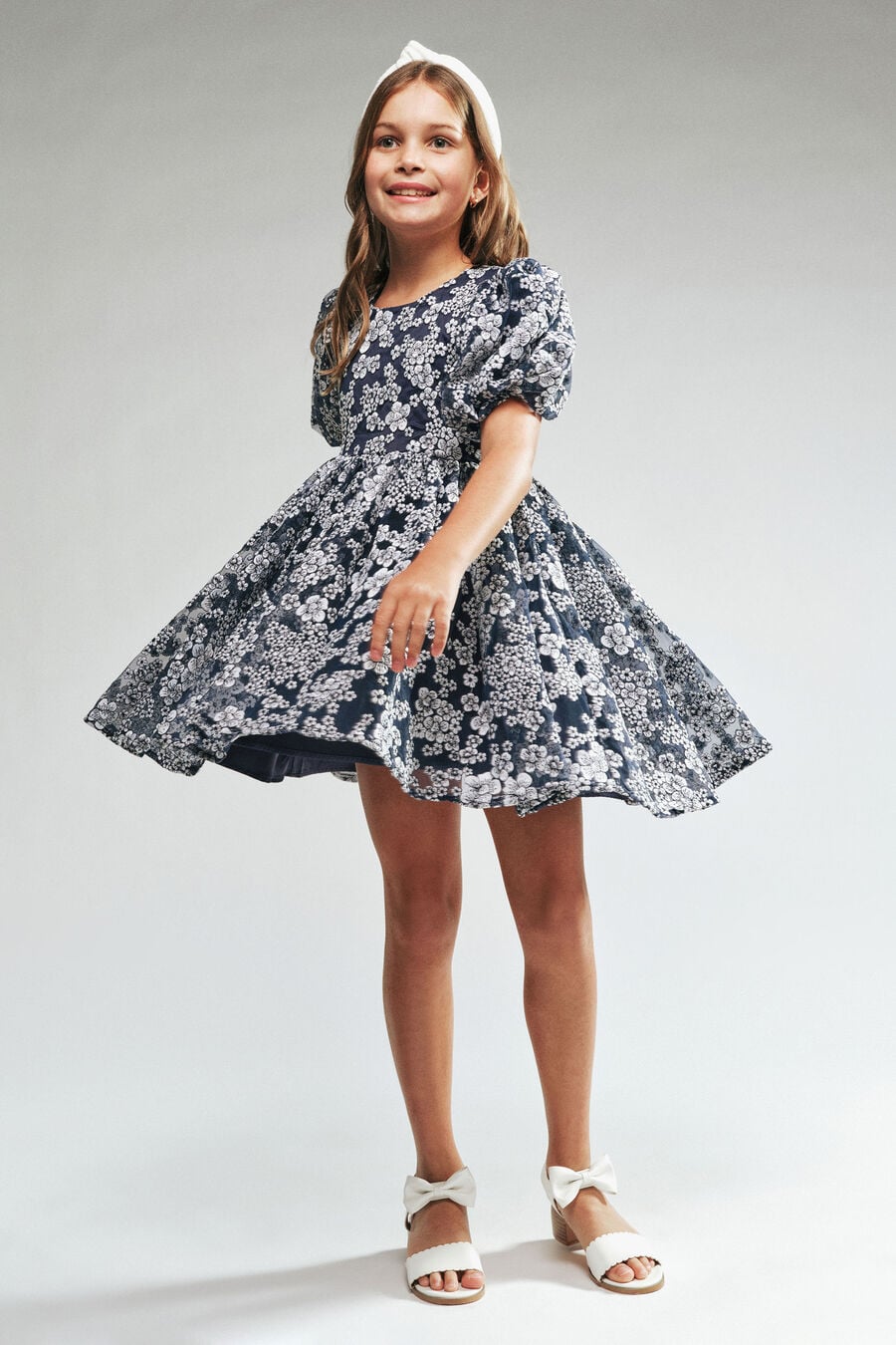 Girls Roisin Floral Dress