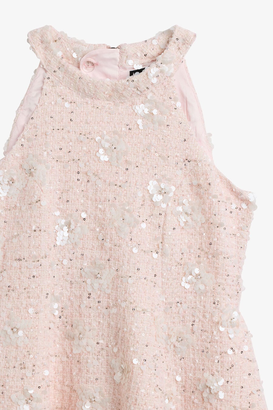 Girls Yve Sequin Boucle Mini Dress