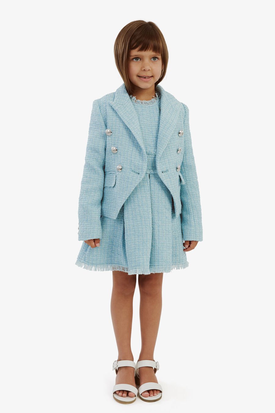 Girls Roma Boucle Blazer