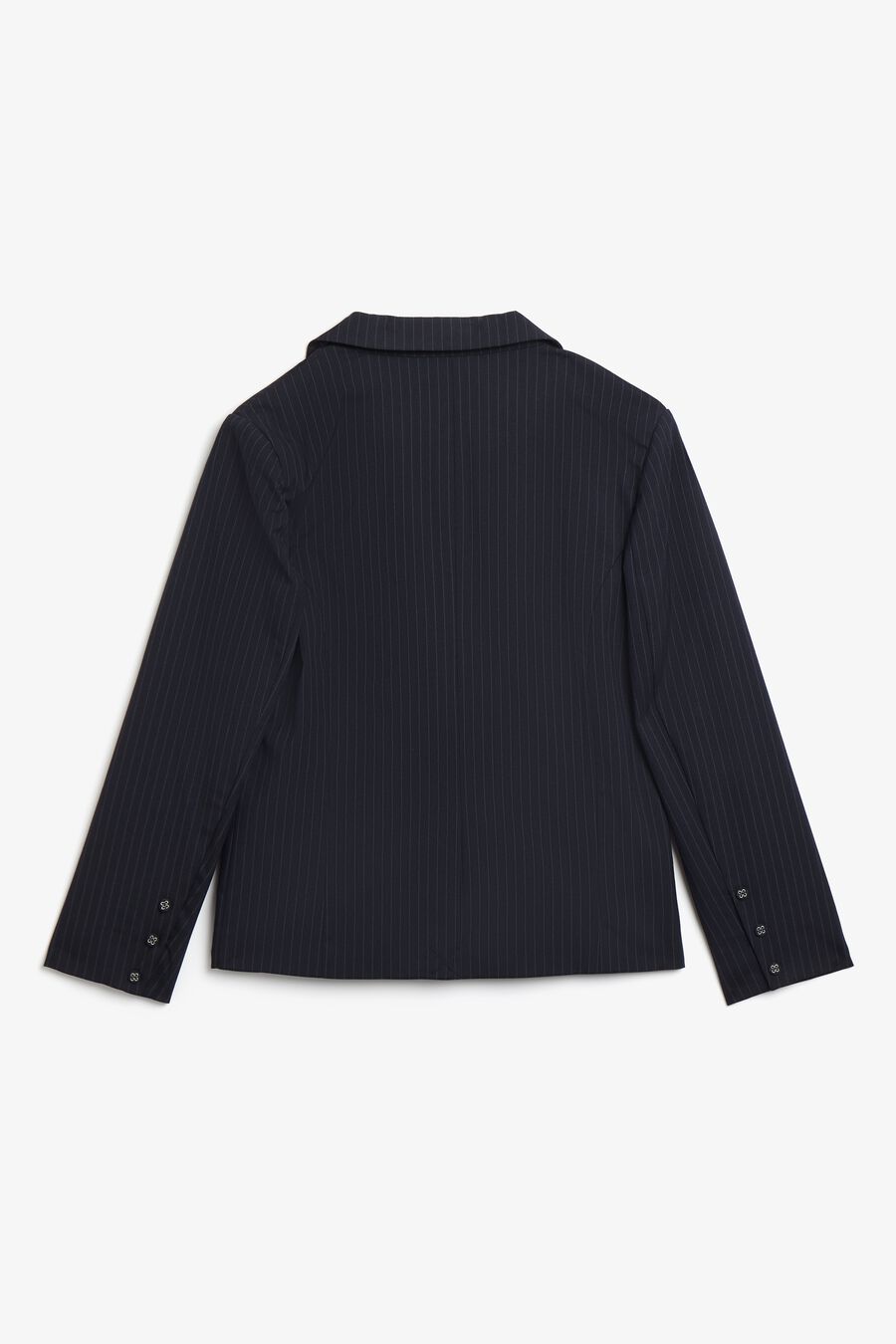 CHARLES PIN STRIPE BLAZER in colour Navy Pinstripe