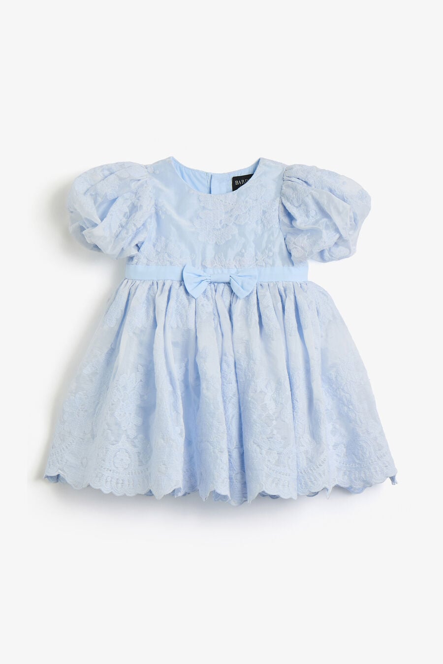 BELLA LACE DRESS in colour SOFT BLUE