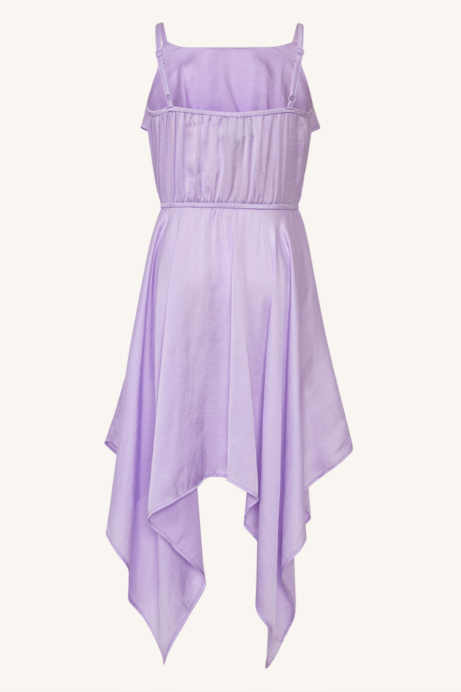 ADDY HANKY DRESS in colour LILAC
