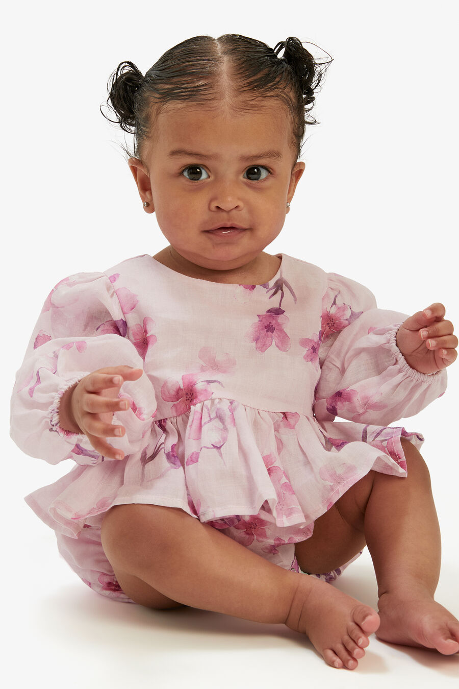 Baby Girl Sirena Floral Set