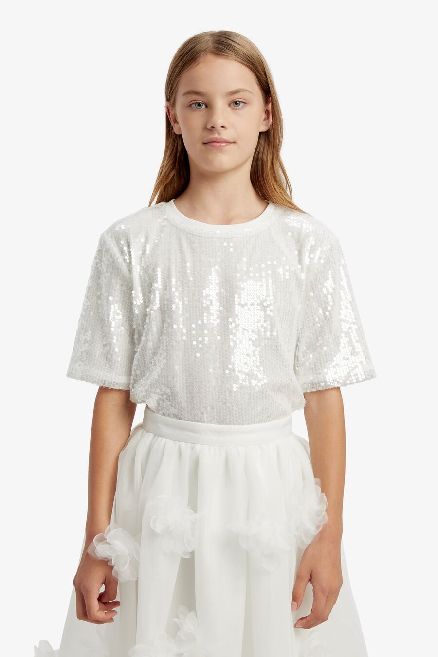 Girls Stella Sequin Tee
