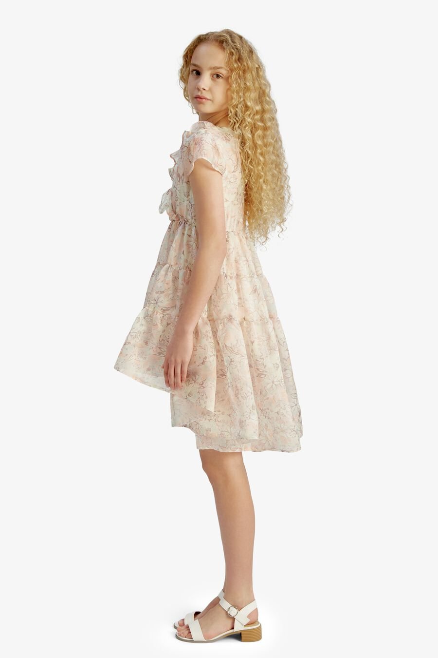 TATUM MINI DRESS in colour Sunset Floral