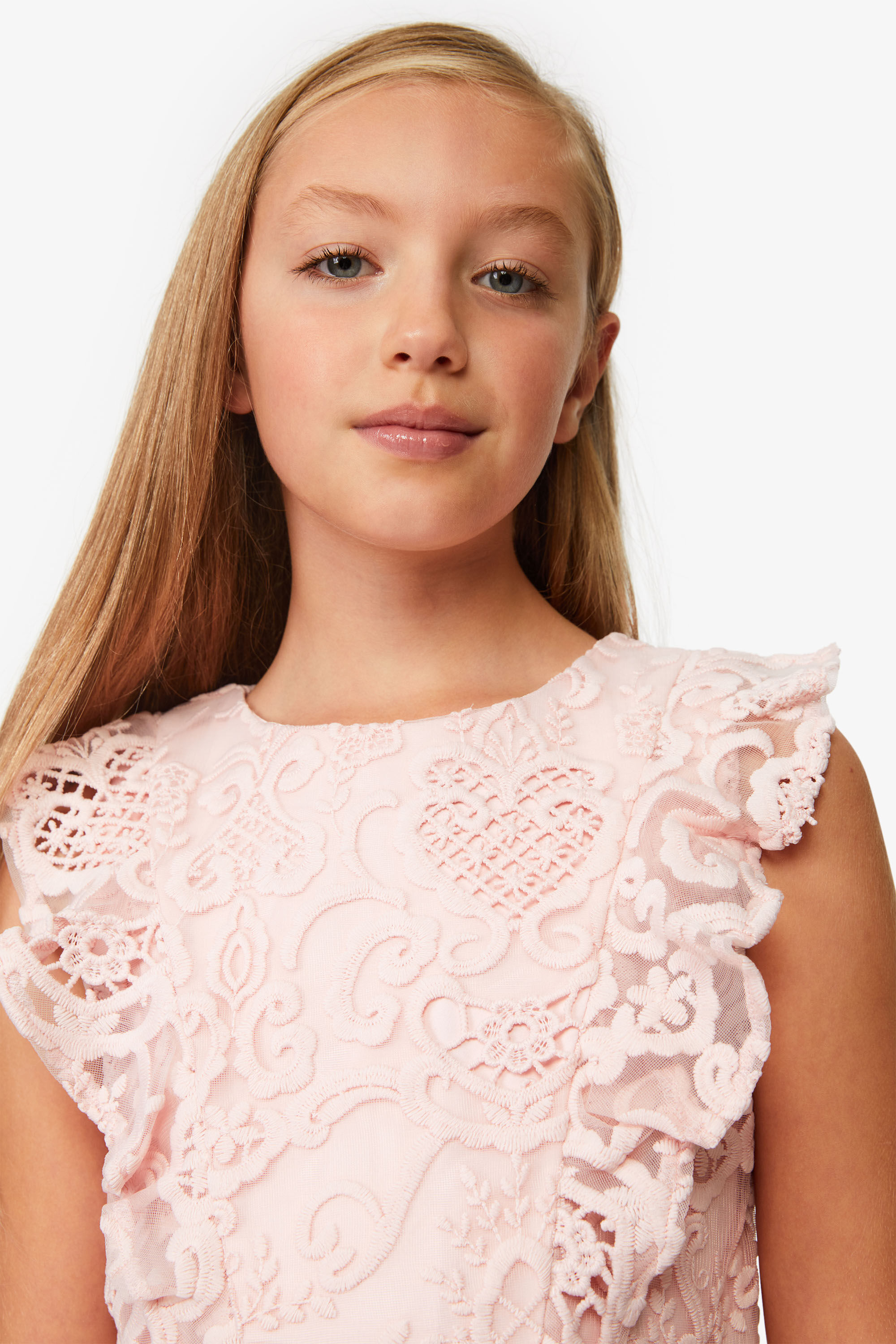 bardot junior sadie lace dress Bardot Junior Sadie Lace Dress in Sky Blue